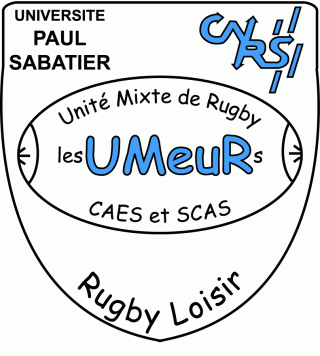L'équipe de rugby du LAAS en pleine action ...
